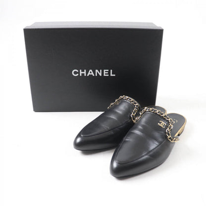 CHANEL Mule 19A G34926 Main: Leather black Women 37.5