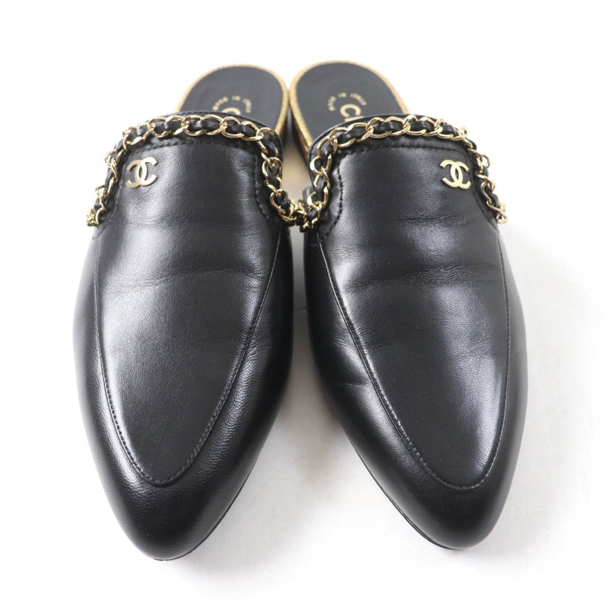 CHANEL Mule 19A G34926 Main: Leather black Women 37.5