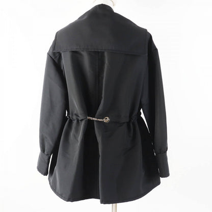 CHANEL Jacket 23B P75490 Main: 100% silk, Filling: 100% polyester, Lining: 100% silk black Women 34