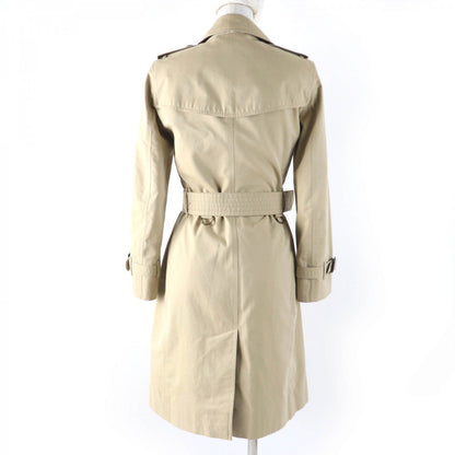 BURBERRY trench coat Main: 100% cotton, Lining: 100% cotton, Part: 100% cotton beige Kensington Women 36