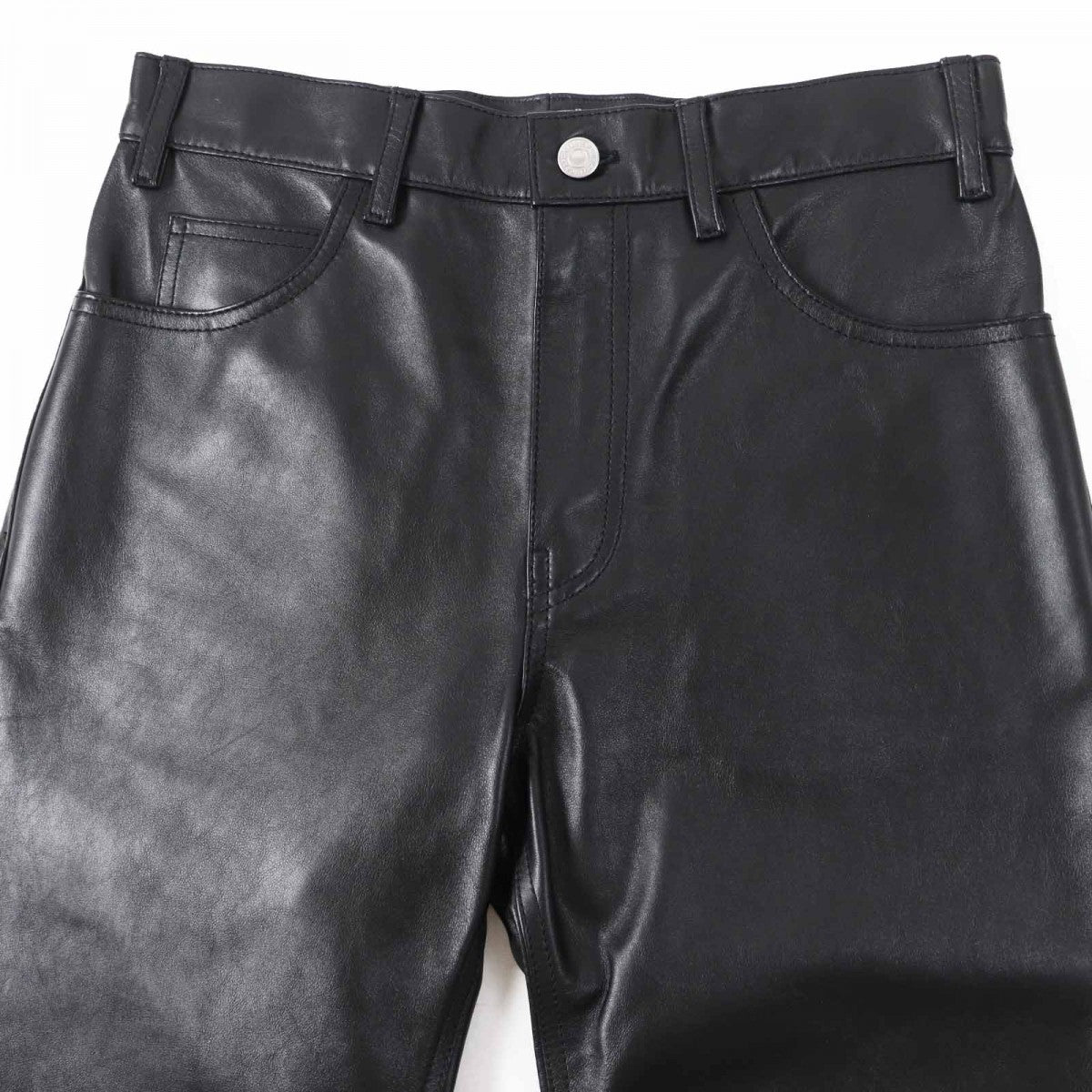 CELINE Pants 2G093656E Main: 100% calfskin black Women 26