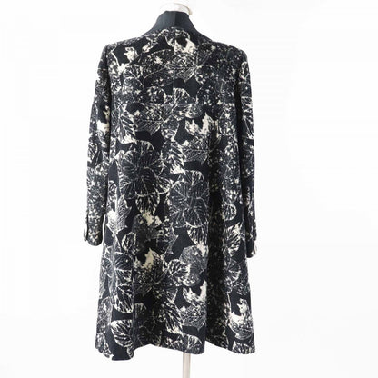 CHANEL coat P60011 Main: 100% cotton, Lining: 100% silk, Part: 100% silk Black light beige Women 38