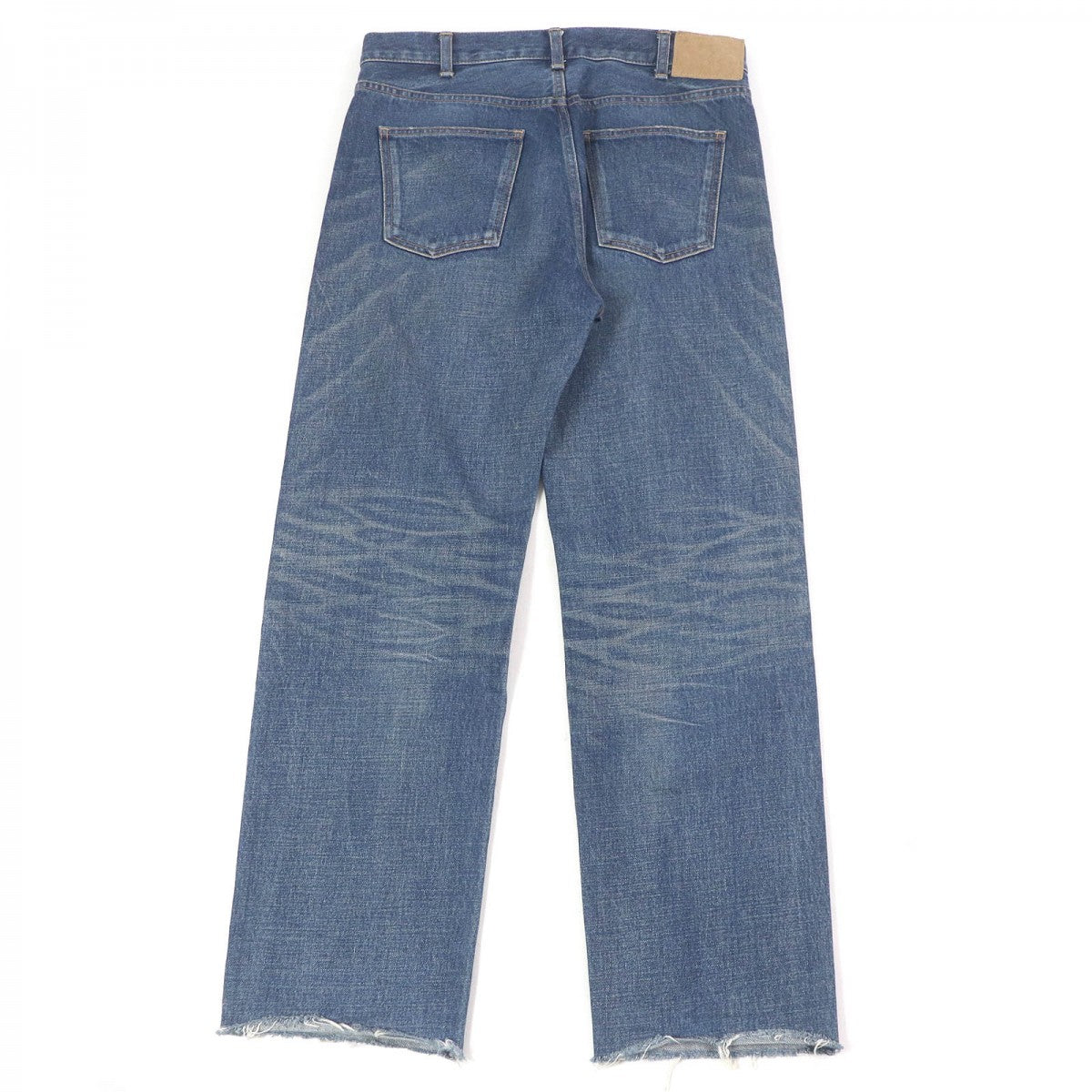 CELINE Denim pants N799365M07DU Main: 100% cotton Indigo blue mens 28