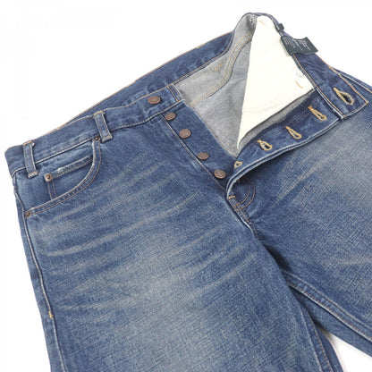 CELINE Denim pants N799365M07DU Main: 100% cotton Indigo blue mens 28