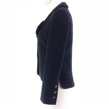 CHANEL Jacket P42610V18196  wool Navy 38