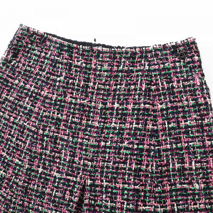 CHANEL Tweed skirt P60792 Main: 55% polyamide, Main: 13% polyester, Main: 11% viscose, Main: 10% cotton, Main: 6% wool Multi Women 36