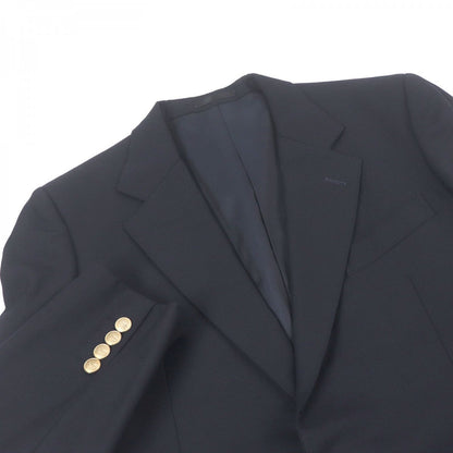 BURBERRY tailored jacket wool Navy 96-86-170