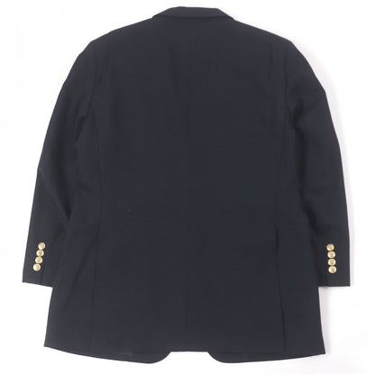 BURBERRY tailored jacket wool Navy 96-86-170