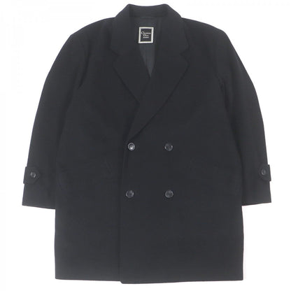 Christian Dior coat Outer: 100% cashmere, Lining: 50% cupra, Lining: 50% polyester black mens L