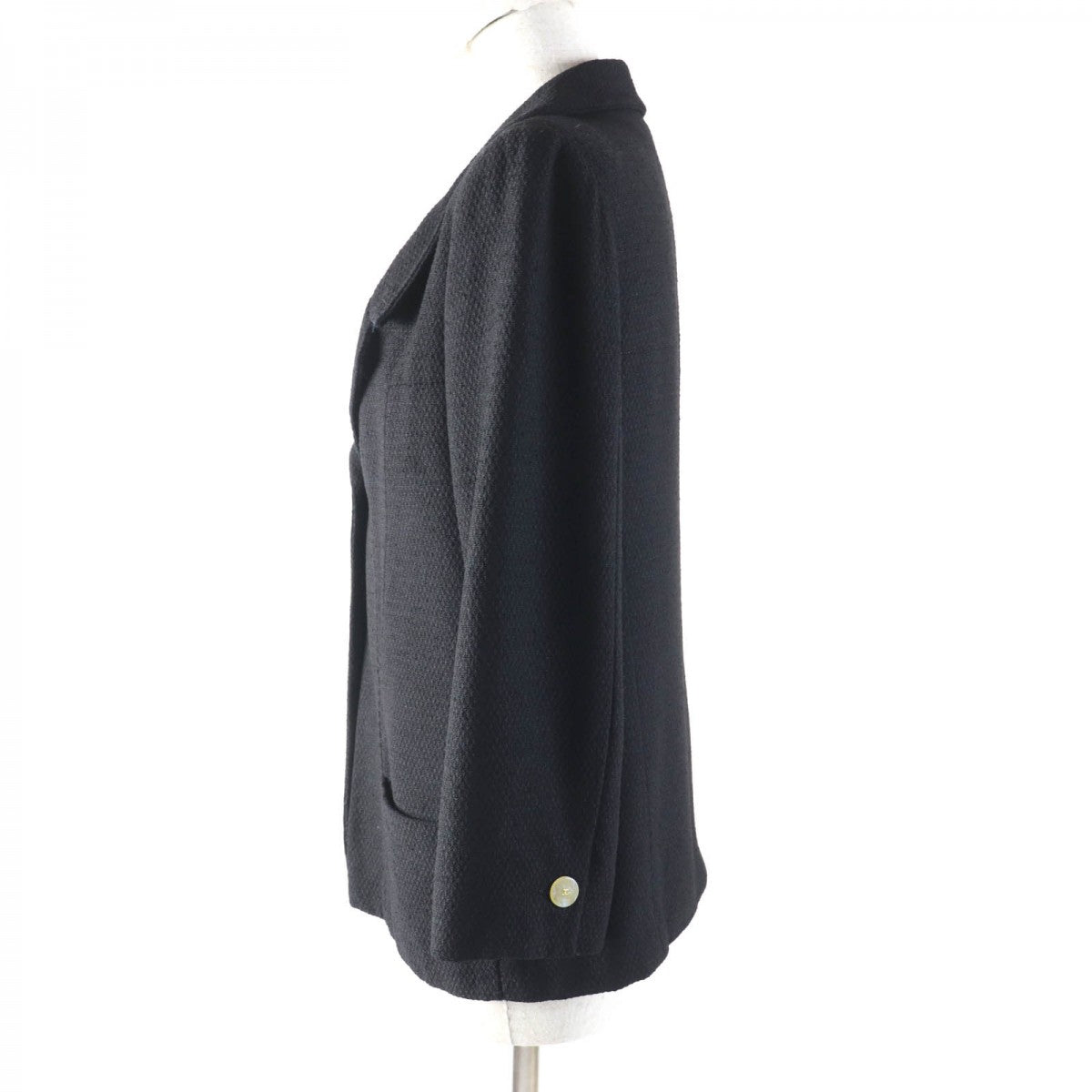 CHANEL Jacket 99P P12650 Main: 91% wool, Main: 9% polyamide (nylon), Lining: 100% silk black Women 36