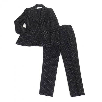 Christian Dior setup wool Black White Jacket 40/Pants 38