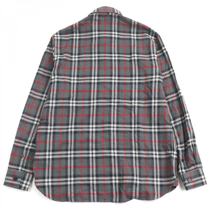 BURBERRY LONDON Long sleeve shirt 8057292 Main: 100% cotton Gray type mens XS
