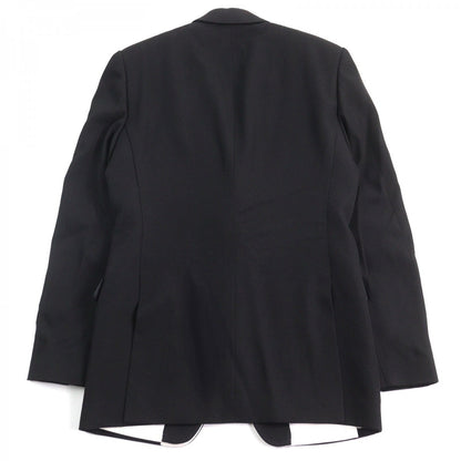 BURBERRY LONDON tailored jacket 4559227 Outer: 100% wool, Lining: 100% cupra, Sleeve lining: 50% acetate, Sleeve lining: 50% cupra, Part: 68% wool Black White mens 44