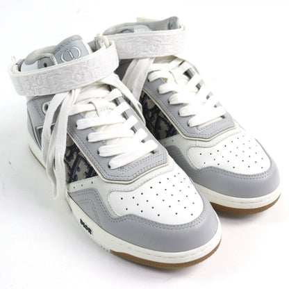 Dior HOMME sneakers 3SH132ZIR Main: Leather Gray white B27 LT CALF OBLIQUE JAC mens 39