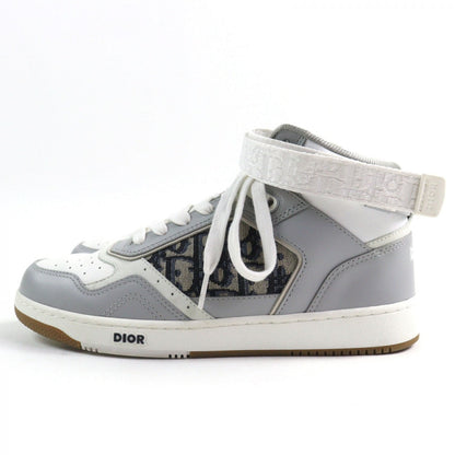 Dior HOMME sneakers 3SH132ZIR Main: Leather Gray white B27 LT CALF OBLIQUE JAC mens 39