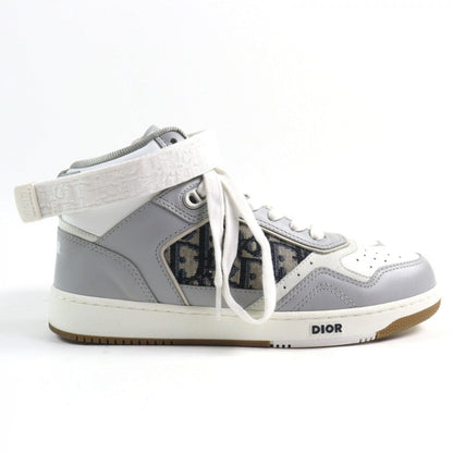 Dior HOMME sneakers 3SH132ZIR Main: Leather Gray white B27 LT CALF OBLIQUE JAC mens 39