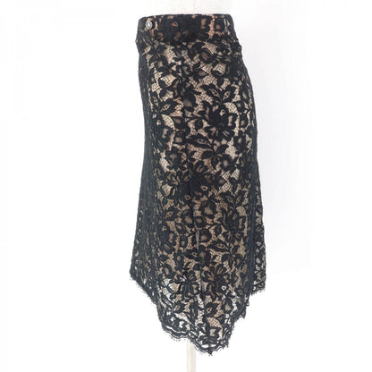 CHANEL skirt P64618V60643 Main: 75% cotton, Main: 25% polyamide, Lining: 100% silk black Women 38
