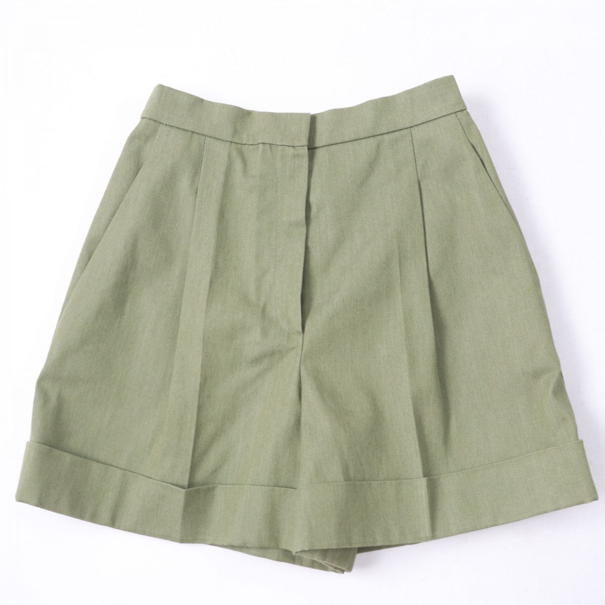 CHANEL Shorts P55496V33481 cotton khaki 38