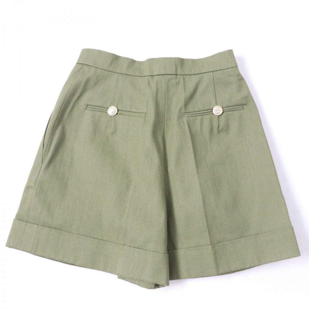 CHANEL Shorts P55496V33481 cotton khaki 38