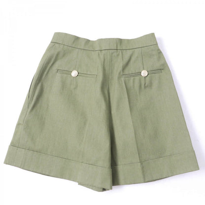 CHANEL Shorts P55496V33481 cotton khaki 38