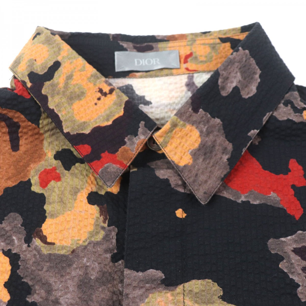 Dior Short sleeve shirt 193C545A5792 Main: 100% cotton Multi mens 39