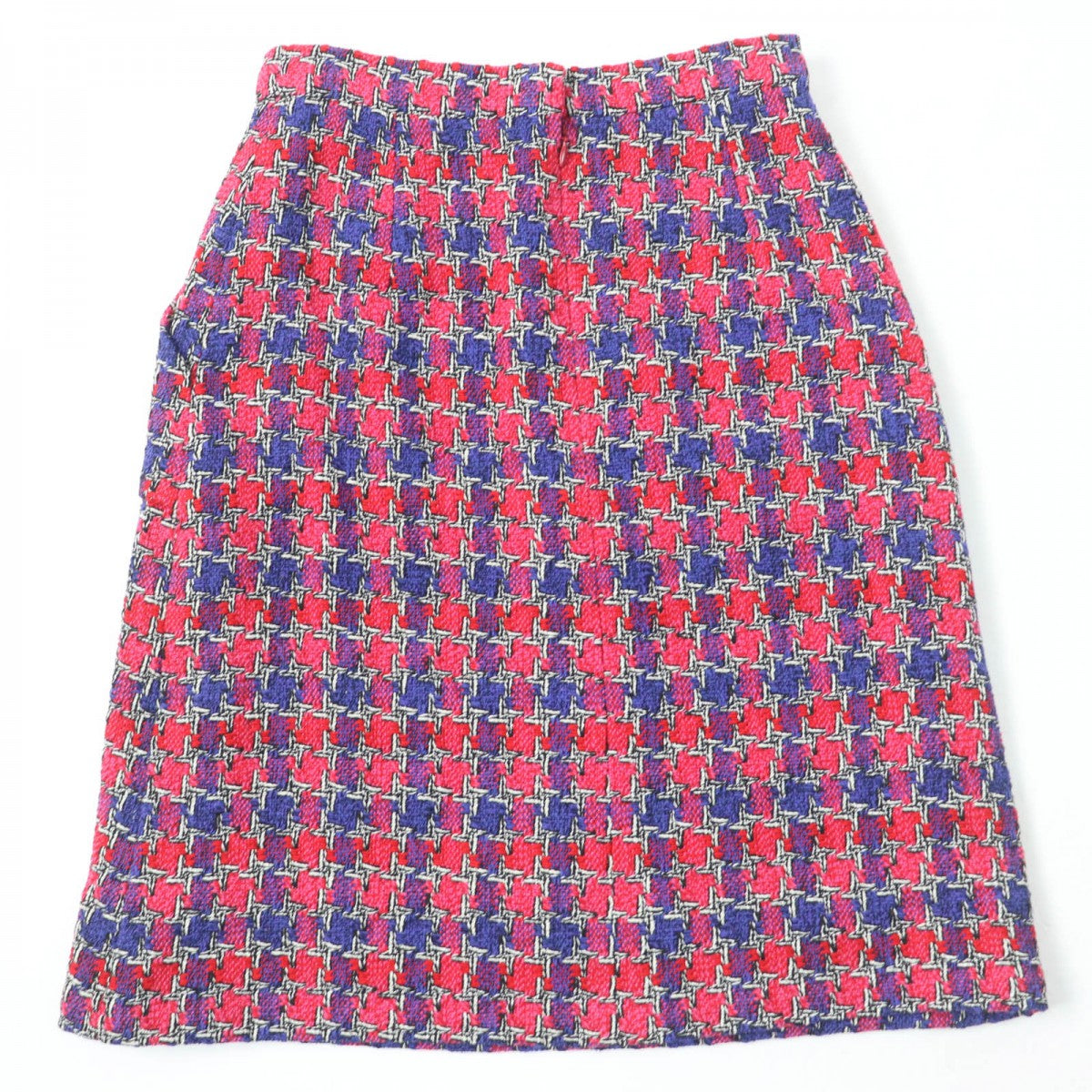 CHANEL Tight Skirt P51393V38323 Main: 75% silk, Main: 25% cotton, Lining: 100% silk multicolor Women 36