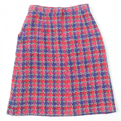 CHANEL Tight Skirt P51393V38323 Main: 75% silk, Main: 25% cotton, Lining: 100% silk multicolor Women 36