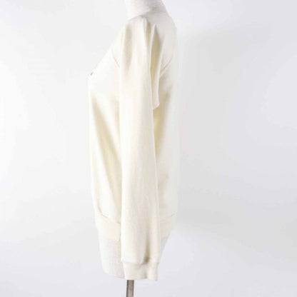 CELINE sweat 2Y244450I Main: 86% cotton, Main: 14% cashmere off white Women XS