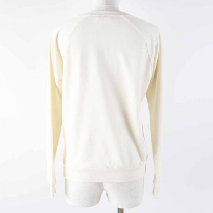 CELINE sweat 2Y244450I Main: 86% cotton, Main: 14% cashmere off white Women XS