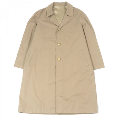 CELINE coat 2M82A004N Outer: 65% polyester, Outer: 35% cotton, Lining: 54% cupra, Lining: 46% rayon, Part: 100% cotton beige mens 46