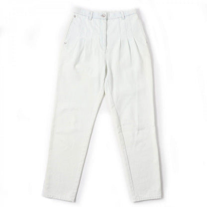 CHANEL Denim pants P64118V60184 Main: 100% cotton, some parts: 65% polyester, some parts: 35% cotton Indigo Women 38