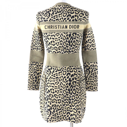 Christian Dior one piece 144R03AM530 Main: 83% rayon, Main: 17% polyester Brown Women 40