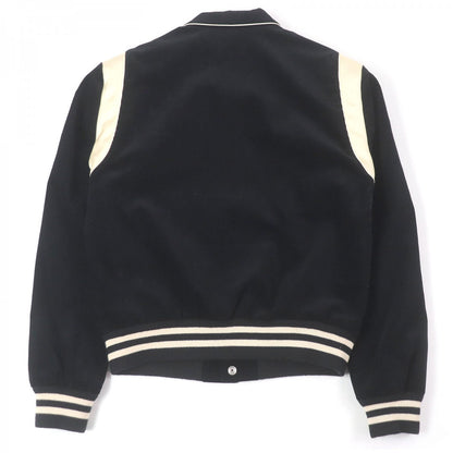 CELINE Stajan 2V191824D Main: 85% cotton, Main: 15% polyester, Main: 100% rayon, Lining: 100% rayon, Part: 100% cotton black mens 46
