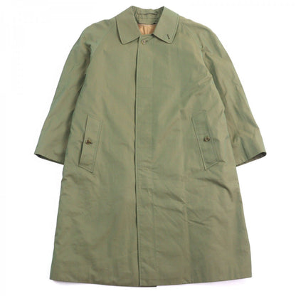 BURBERRY Stainless collar coat BAB56-900-45 Outer: 100% cotton, Lining: cotton, Sleeve lining: rayon, Liner: 100% wool, Liner: rayon iridescent mens S