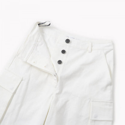Christian Dior cargo pants 247P41A3339 Main: 99% cotton, Main: 1% elastane white DIOR VIBE Women 40