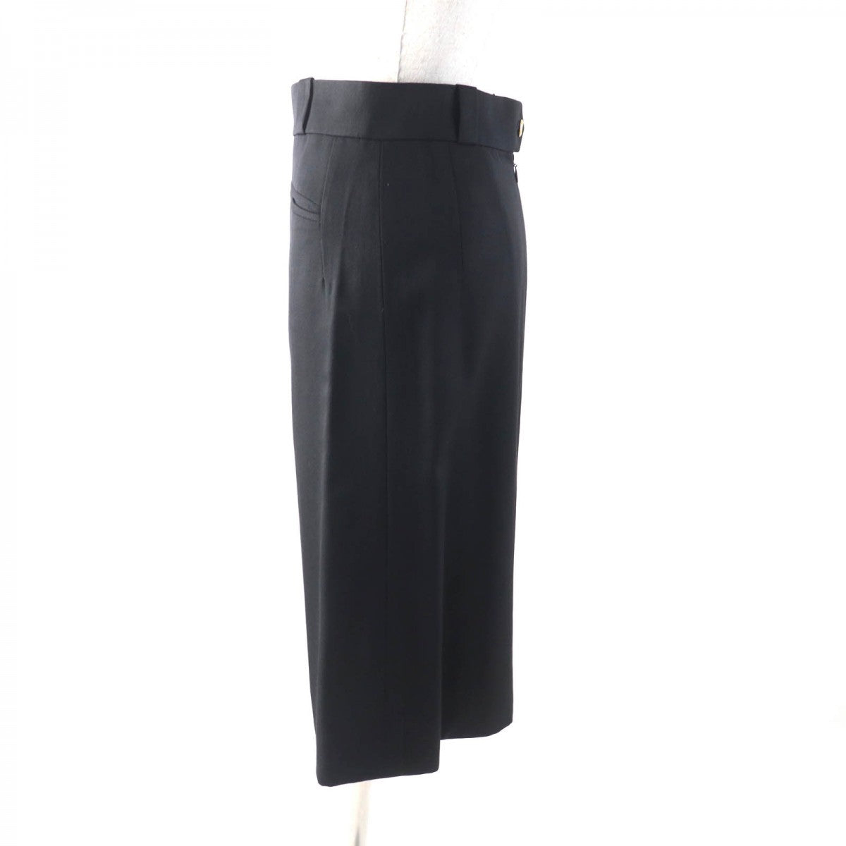CHANEL Tight Skirt Outer: 100% wool, Lining: 100% silk black Women 34
