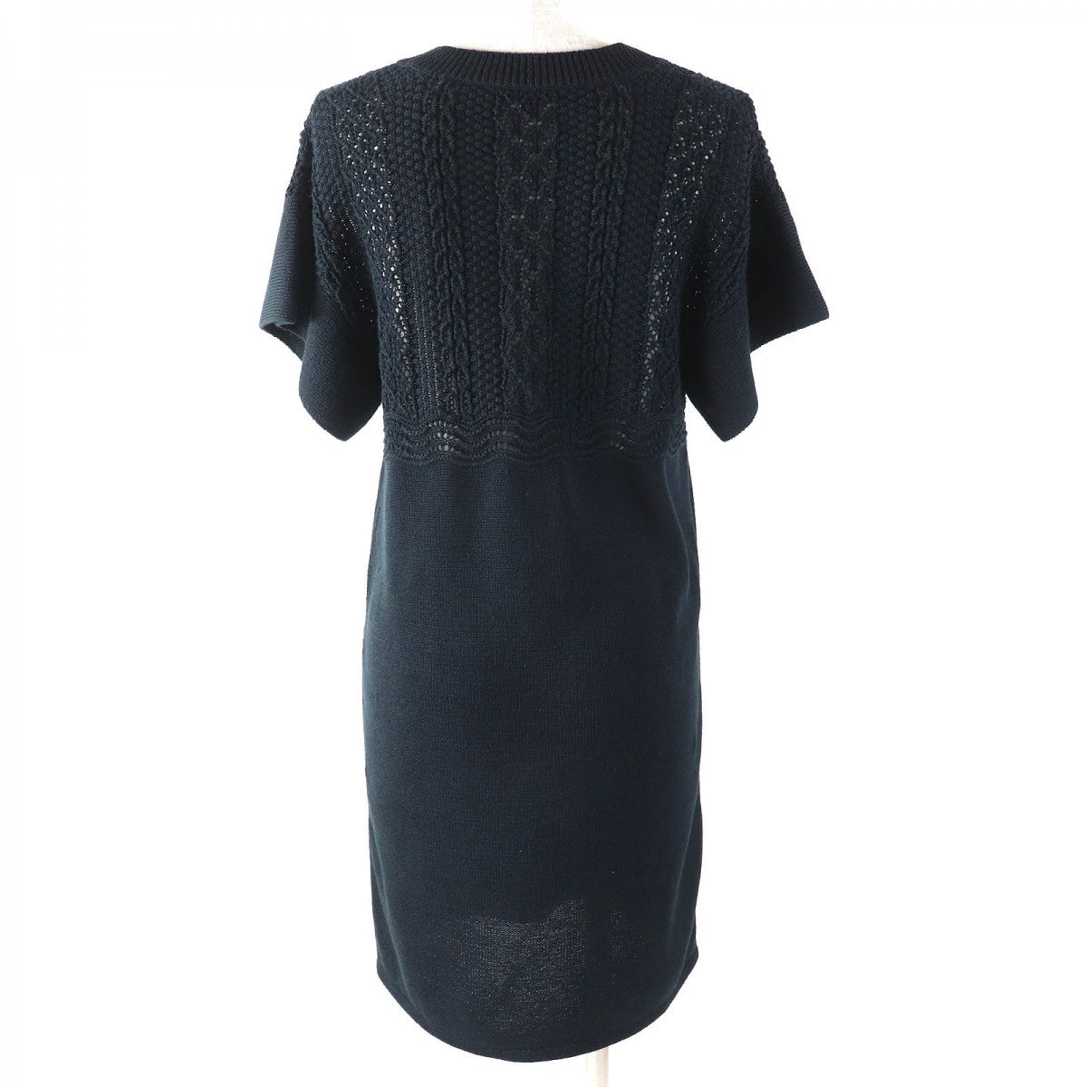 CHANEL one piece P58547 Main: 100% cotton Navy Women 34