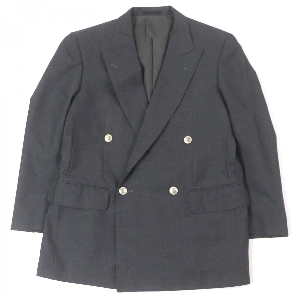 BURBERRY LONDON tailored jacket Outer: 75% wool, Outer: 25% mohair, Lining: polyester, Lining: cupra, Sleeve lining: cupra gray mens