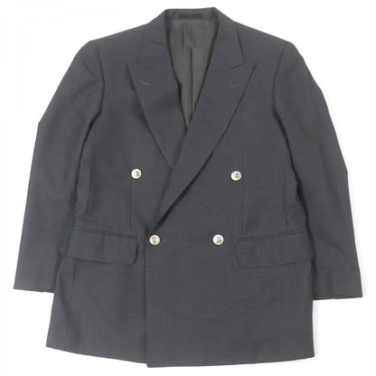 BURBERRY LONDON tailored jacket Outer: 75% wool, Outer: 25% mohair, Lining: polyester, Lining: cupra, Sleeve lining: cupra gray mens