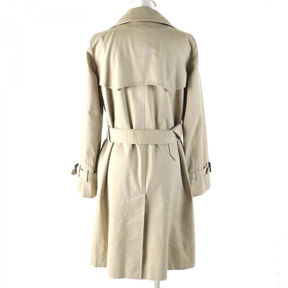 BURBERRY LONDON trench coat Outer: 100% cotton, Lining: cotton, Sleeve lining: polyester, Liner: 100% wool, Liner: 100% polyester beige Women 38