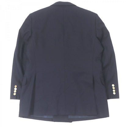 BURBERRY tailored jacket wool Navy