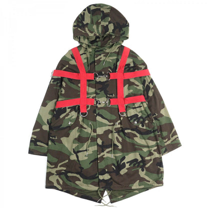 CELINE Mod coat 2W860494M Outer: 100% cotton, Lining: 100% cotton Khaki type mens 44
