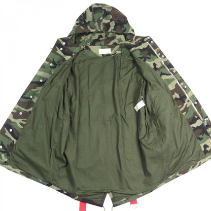 CELINE Mod coat 2W860494M Outer: 100% cotton, Lining: 100% cotton Khaki type mens 44