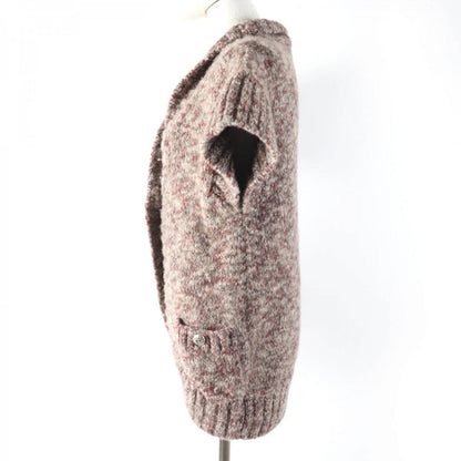 CHANEL cardigan P420009K03238 Main: 42% wool, 39% cashmere, 17% alpaca, 2% rayon Red type Women 34