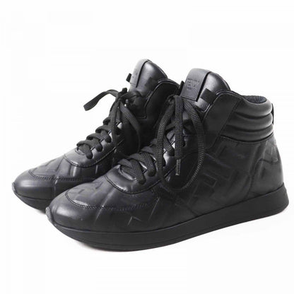 FENDI High cut sneakers 8E7045 Main: Leather black Women 35