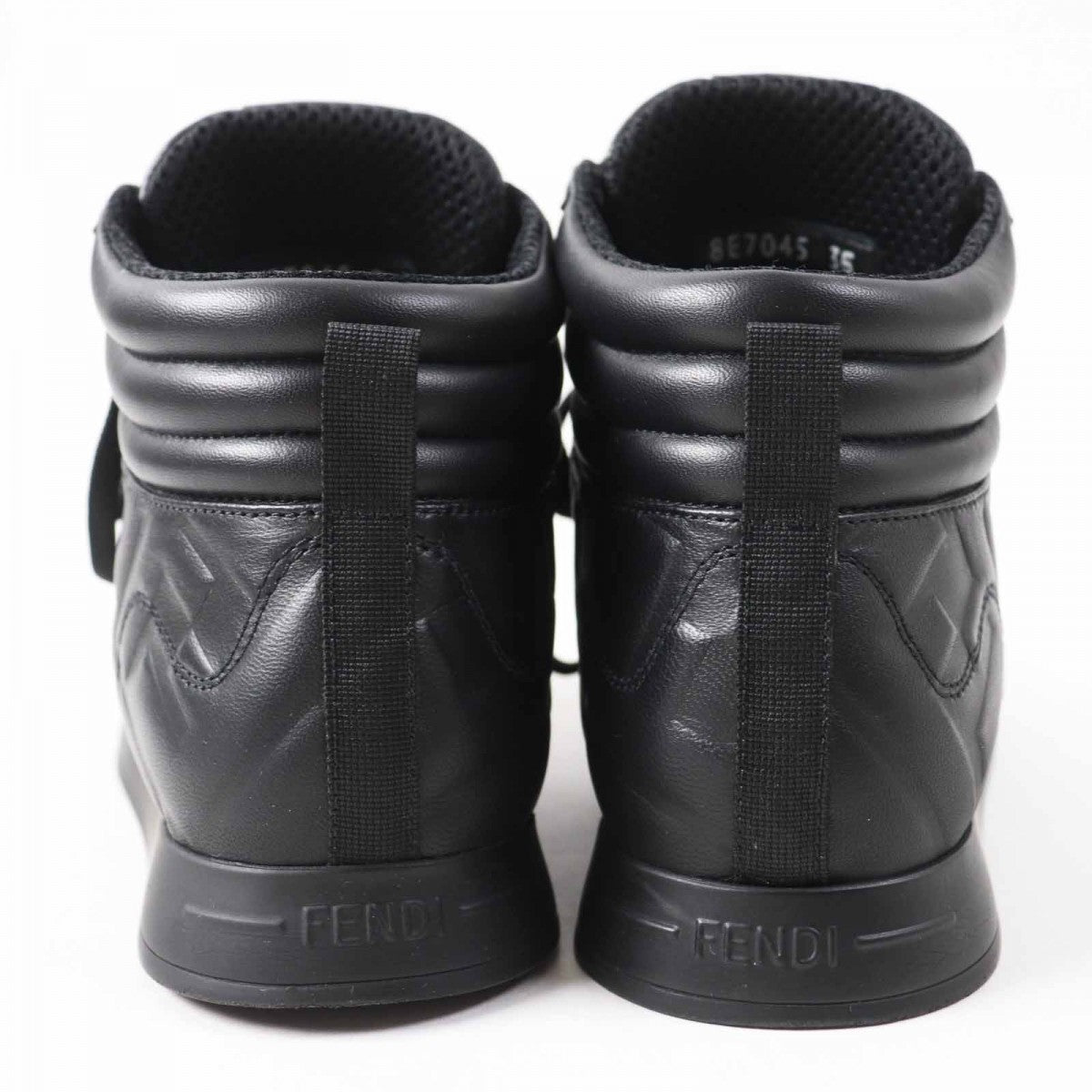 FENDI High cut sneakers 8E7045 Main: Leather black Women 35
