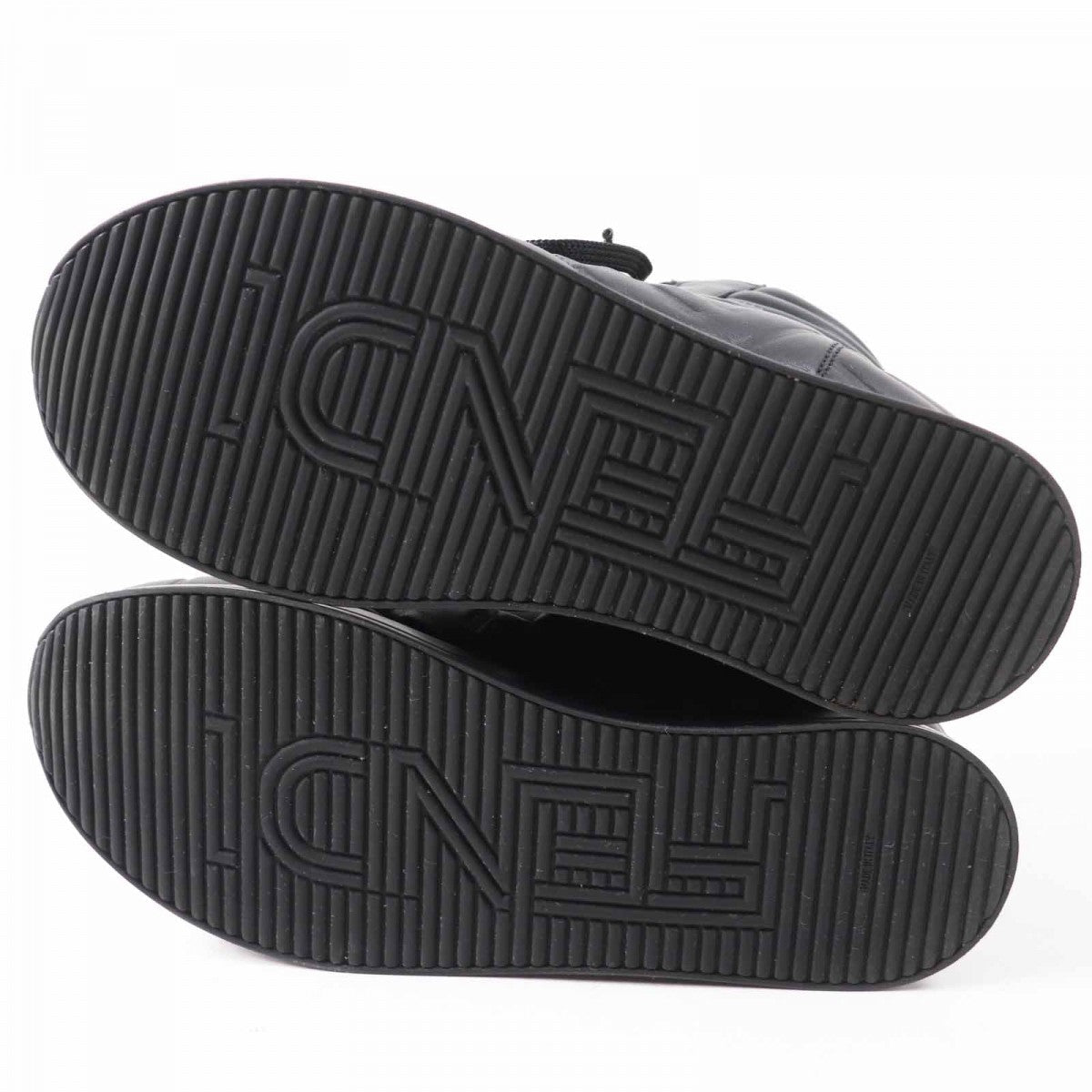 FENDI High cut sneakers 8E7045 Main: Leather black Women 35
