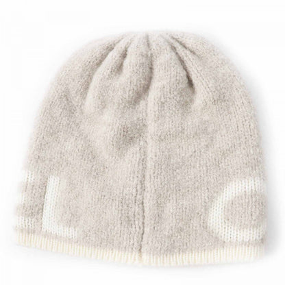 CHANEL Knit cap 21B Main: 49% cashmere, Main: 40% wool, Main: 11% silk Beige white Women