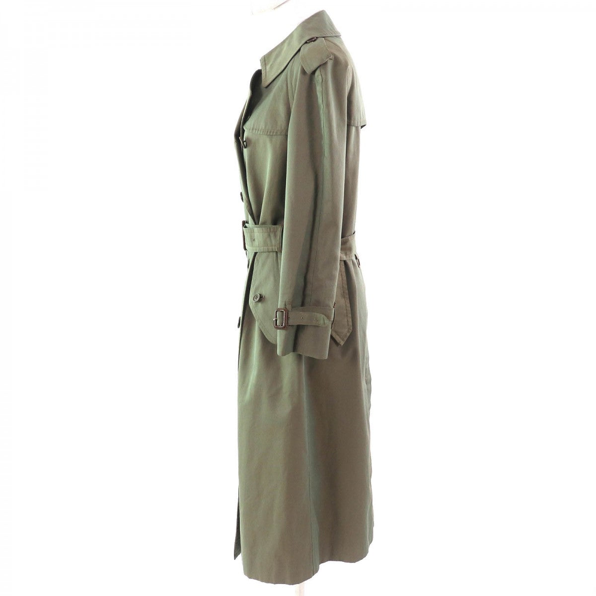 BURBERRY trench coat cotton iridescent L