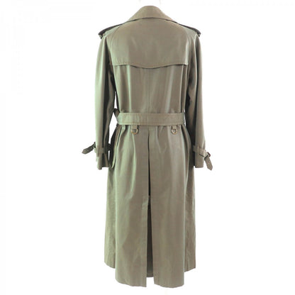 BURBERRY trench coat cotton iridescent L